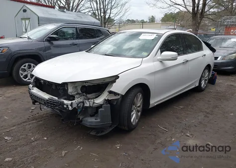 2013 Honda Accord Ex-L V-6 from USA, damaged, VIN 1HGCR3F84DA023932